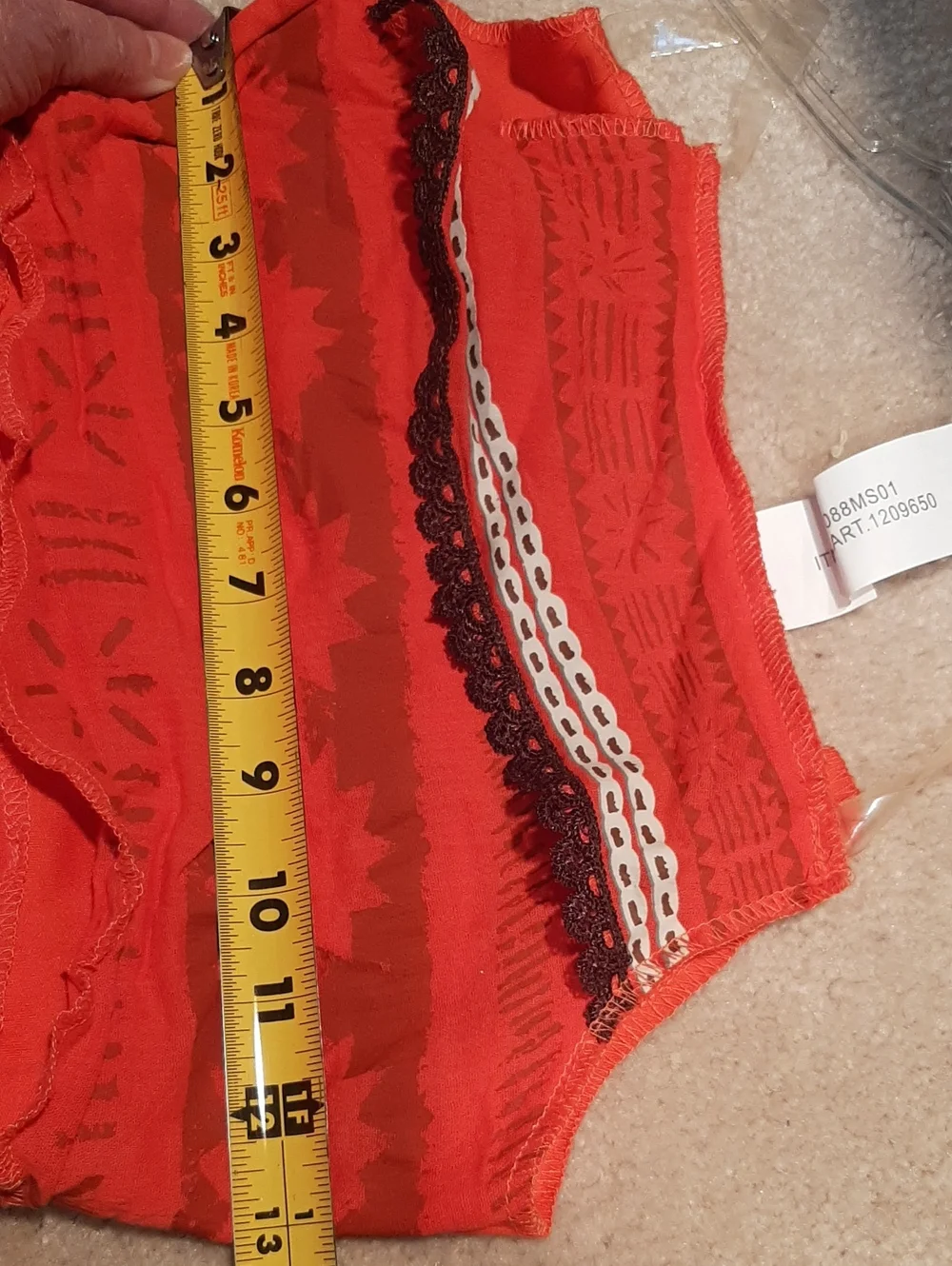 Disney Moana Costume Size M(7-8)